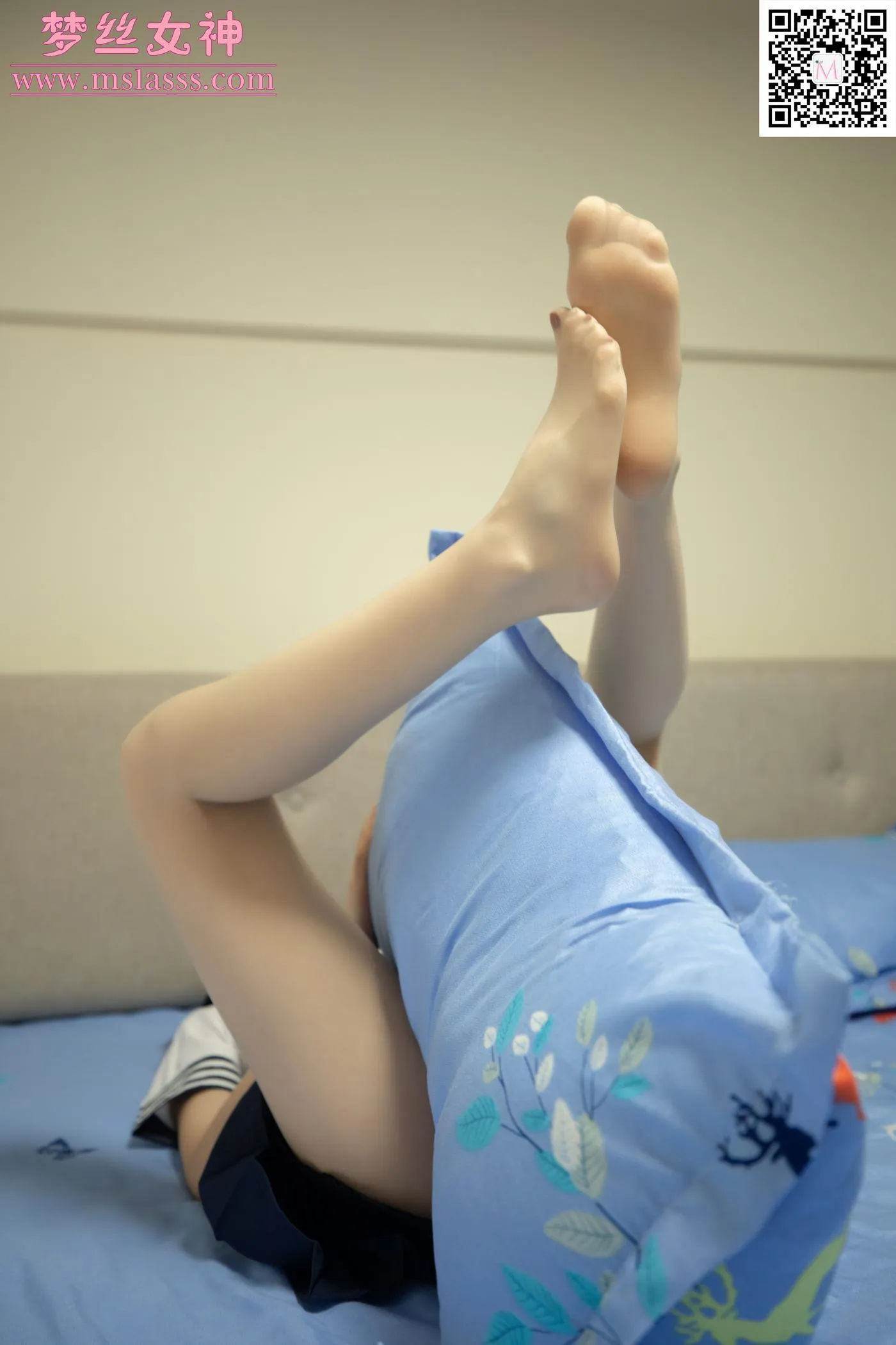[MSLASS梦丝女神] 2020.06.08 NO.114 晓晓5 起床的少女 [64P]插图